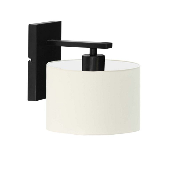 Kinkiet Czarny  SPLIT  Lysne