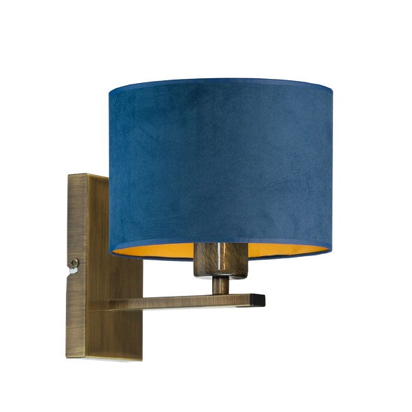 Lampka ścienna w nowoczesnym stylu ELVORA VELUR   Lysne