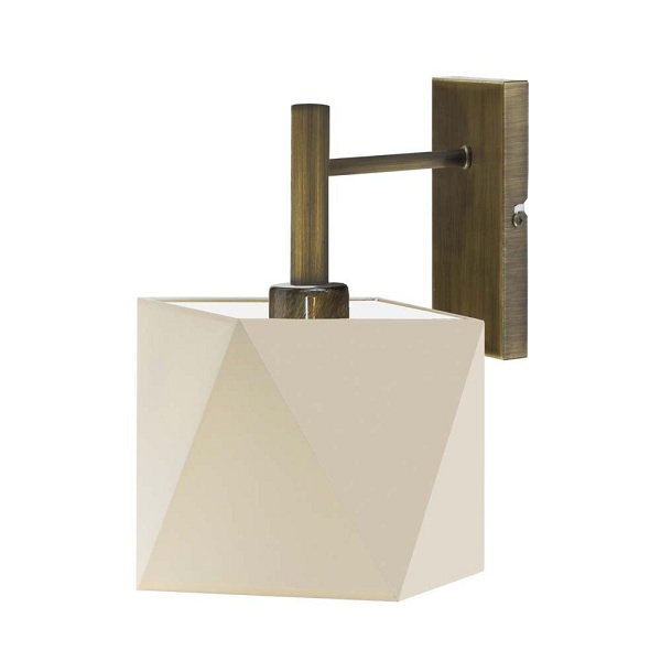 Kinkiet Patynowany  na ścianę KIOTO  Lysne