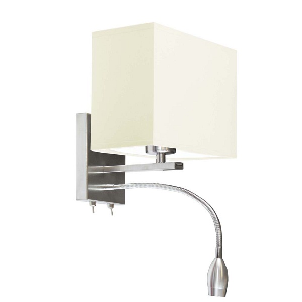 Kinkiet do sypialni nad łóżko ADDIS  Lysne