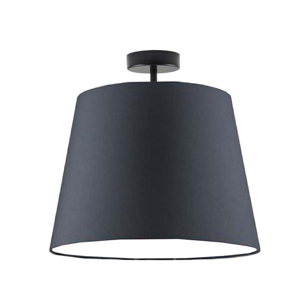 Żyrandol do salonu KAIR - kolor grafitowy  Lysne