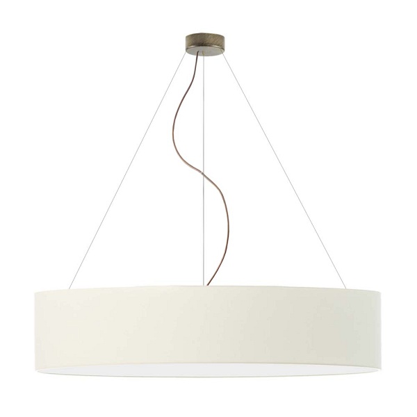 Żyrandol do jadalni PORTO fi - 100 cm - kolor ecru  Lysne