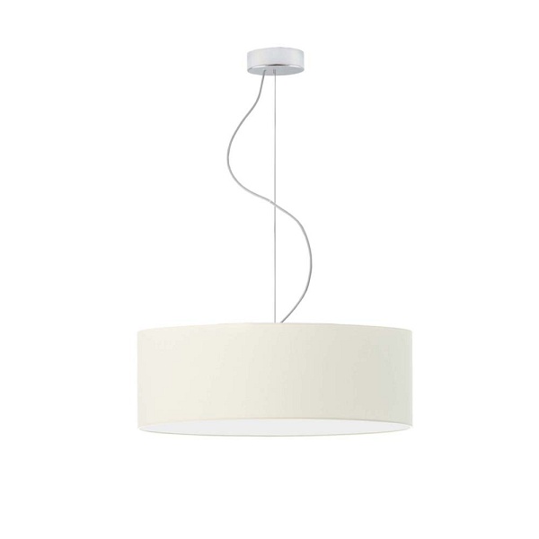 Lampa Klasyczna  wisząca HAJFA fi - 50 cm - kolor ecru  Lysne