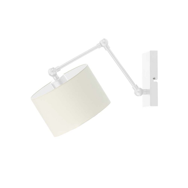 Lampka ścienna na wysięgniku TULON VELUR  Lysne