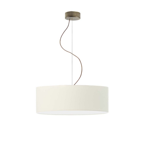 Lampa Klasyczna  wisząca HAJFA fi - 50 cm - kolor ecru  Lysne