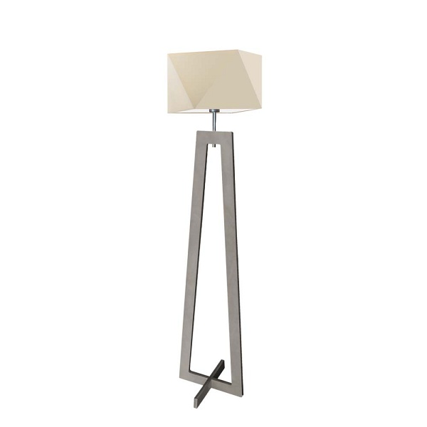 Lampa Drewniana  podłogowa BAKU  Lysne