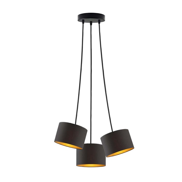 Lampa Nowoczesna  wisząca pająk WAIKIKI W3 GOLD  Lysne