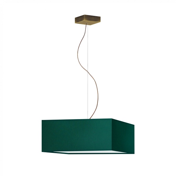 Lampa Nowoczesna  wisząca SANGRIA - kolor zieleń butelkowa  Lysne