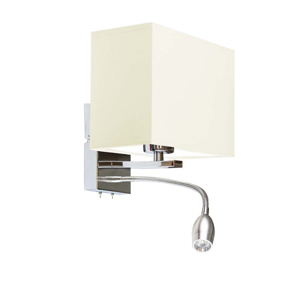 Kinkiet do sypialni nad łóżko ADDIS  Lysne