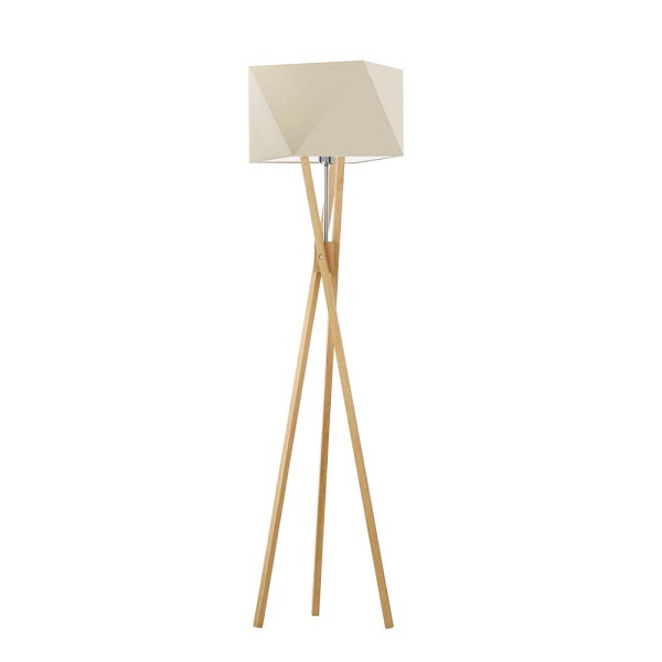 Lampa Dębowa  podłogowa TULUZA  Lysne