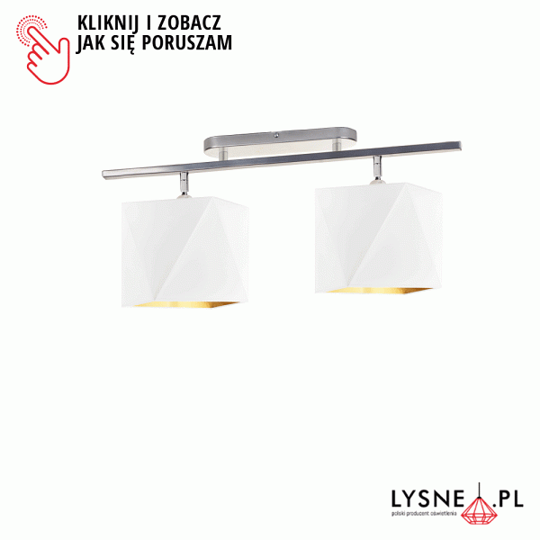 Żyrandol salonowy AKRON GOLD  Lysne