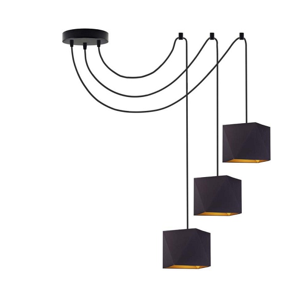 Lampa Wisząca  pająk KANO D3 GOLD  Lysne