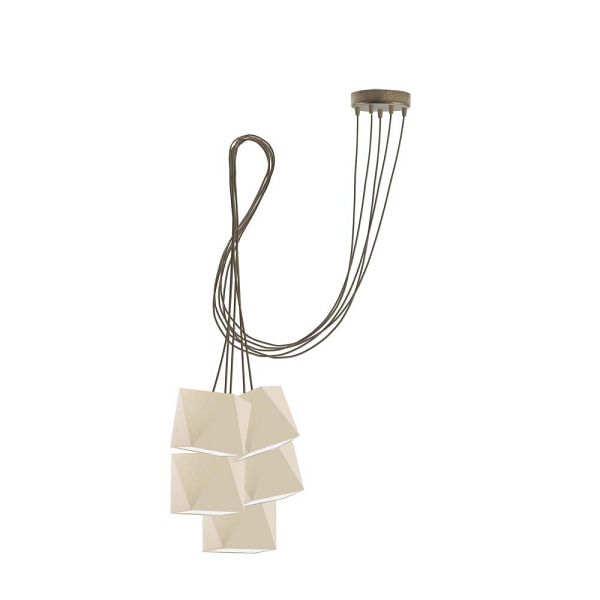 Żyrandol sufitowy pająk KANO D5  Lysne