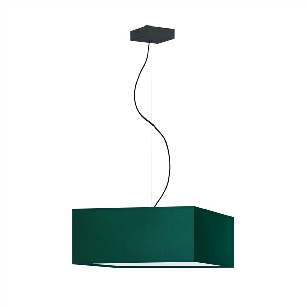 Lampa Nowoczesna  wisząca SANGRIA - kolor zieleń butelkowa  Lysne