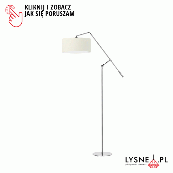Lampa z regulacją kąta padania światła LIBERIA  Lysne