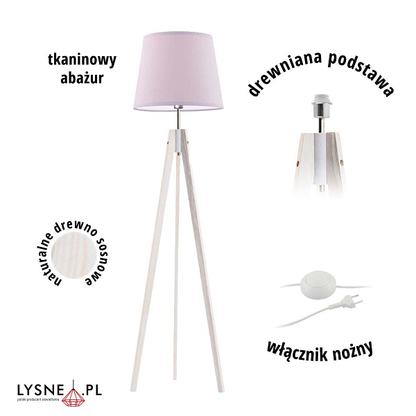 Lampa podłogowa dla dzieci ARUBA  Lysne