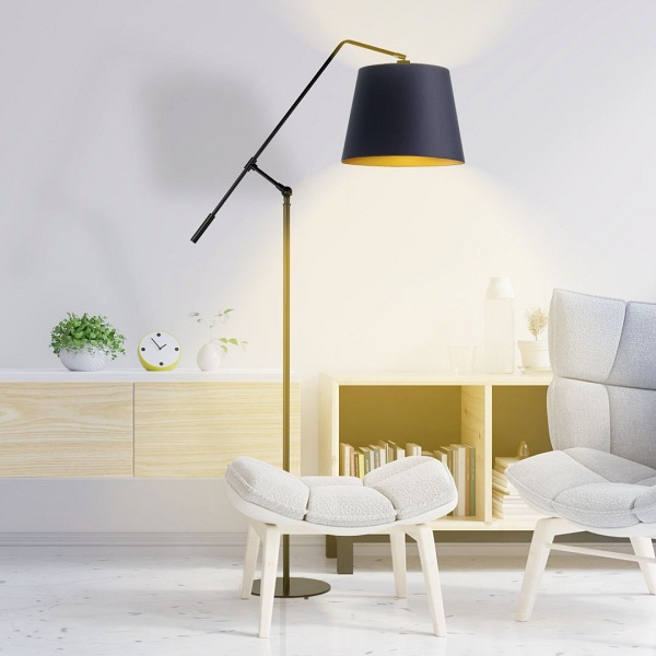 Lampa z regulacją kąta padania światła FOYA GOLD  Lysne