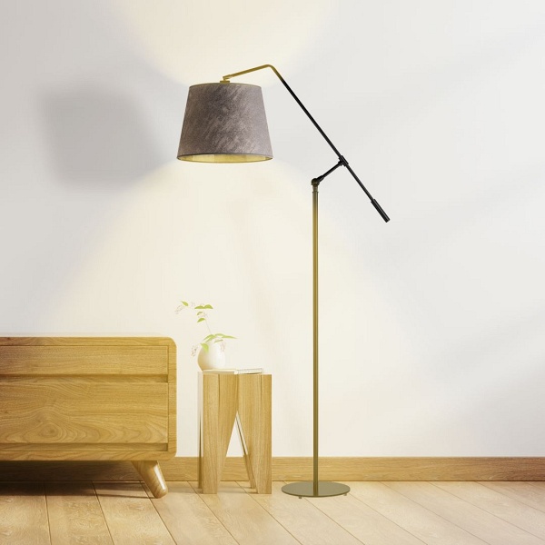 Lampa stojąca na wysięgniku FOYA  Lysne