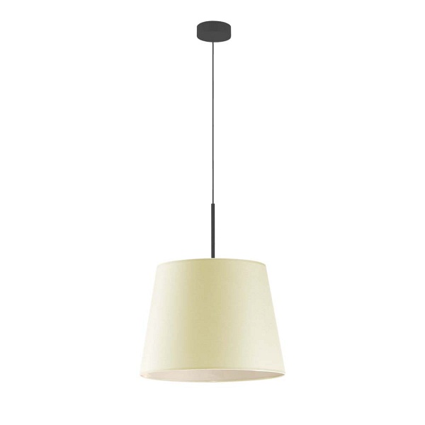 Lampa wisząca do sypialni SARI - kolor ecru  Lysne