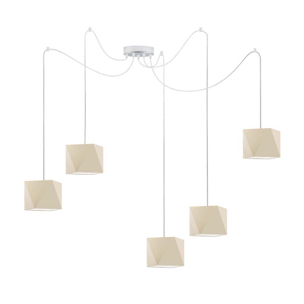 Lampa Nowoczesna  wisząca pająk KANO D5  Lysne