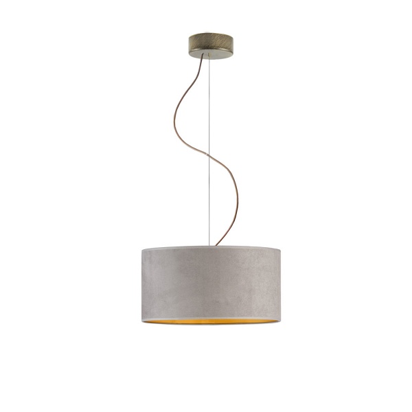 Lampa Nowoczesna  sufitowa HAJFA VELUR fi - 30 cm  Lysne