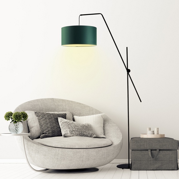 Lampa stojąca do salonu BILBAO  Lysne