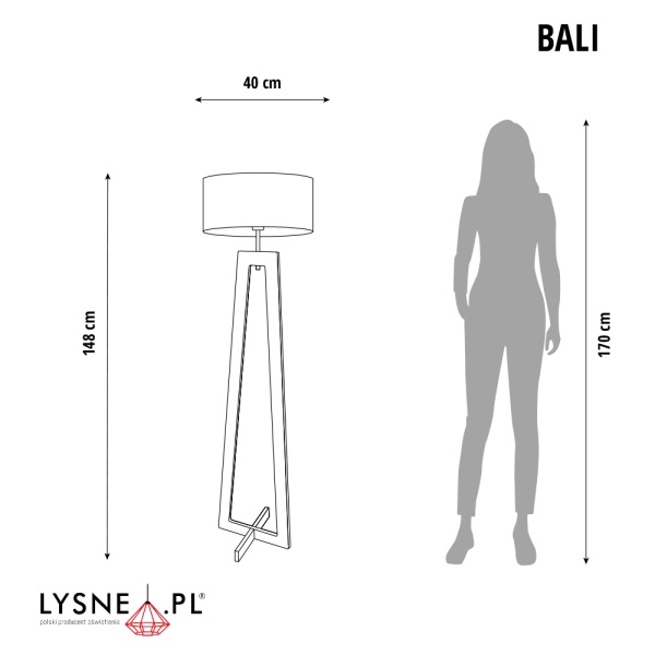 Lampa podłogowa FLORENCJA   Lysne