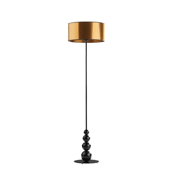 Lampa Nowoczesna  do salonu z włącznikiem nożnym ROMA MIRROR  Lysne