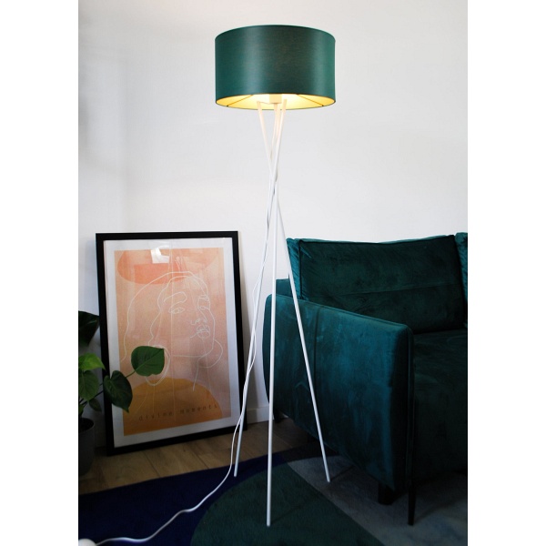 Lampa stojąca na trzech nogach PARYŻ GOLD  Lysne