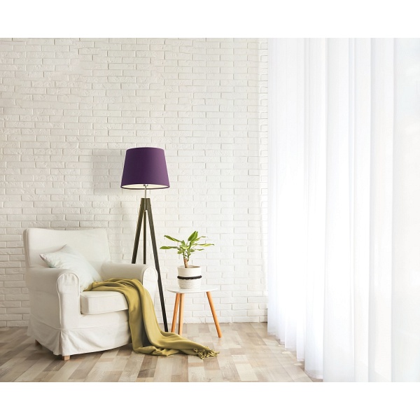 Lampa Drewniana  podłogowa ARUBA  Lysne