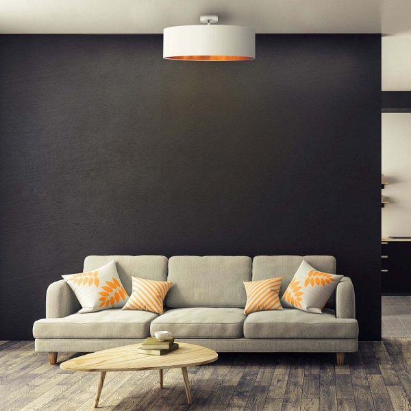 Plafoniera przysufitowa WENECJA GOLD fi - 60 cm  Lysne