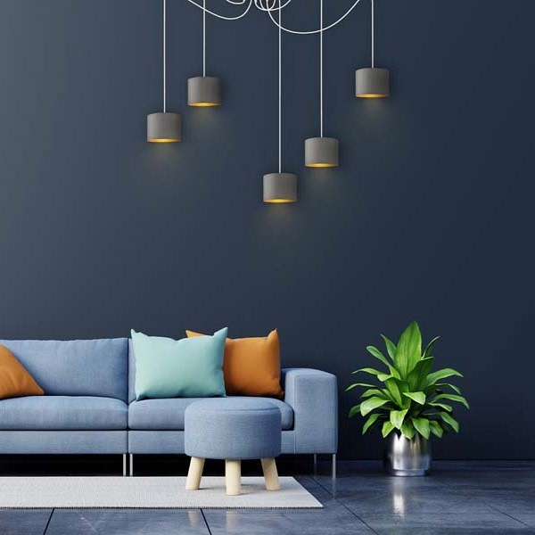 Żyrandol Sufitowy żyrandol pająk WAIKIKI W5 GOLD  Lysne