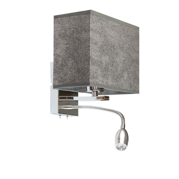 Kinkiet z dodatkowym panelem LED ADDIS  Lysne