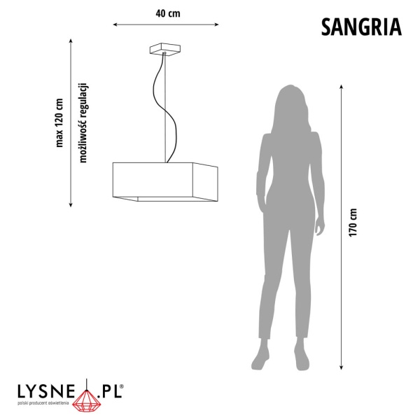 Zwis Nowoczesny  TIMARY  Lysne