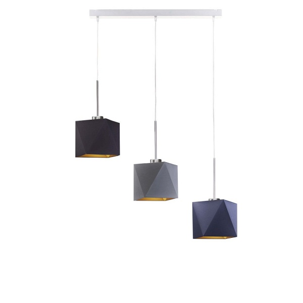 Lampa wisząca nad wyspę kuchenną MICHIGAN GOLD  Lysne