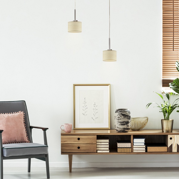 Żyrandol Dwupłomienny żyrandol do salonu MONTANA ECO  Lysne