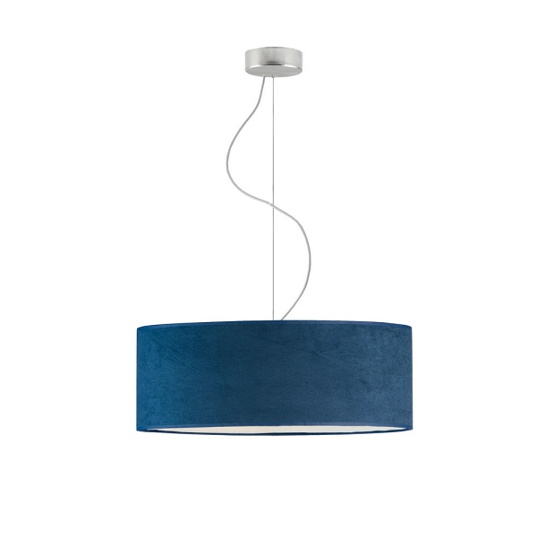 Zwis w nowoczesnym stylu HAJFA VELUR fi - 50 cm kolor granatowy  Lysne