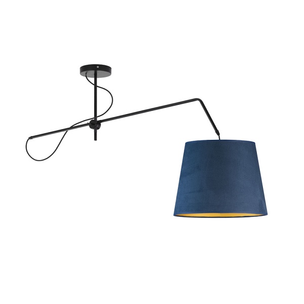 Lampa sufitowa z regulowanym ramieniem OVIEDO VELUR  Lysne