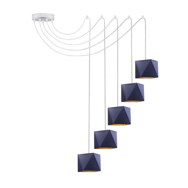 Lampa wisząca do kuchni nad stół KANO D5 GOLD  Lysne