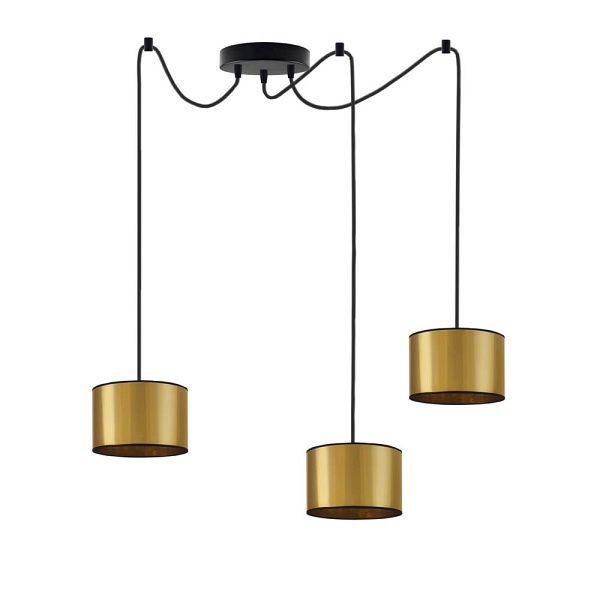 Lampa wisząca do salonu WAIKIKI W3 MIRROR  Lysne