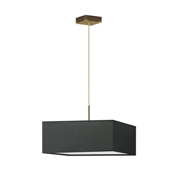 Lampa wisząca do salonu BOGOTA do sypialni - kolor grafitowy   Lysne