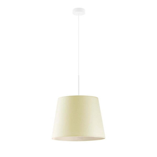 Lampa wisząca do sypialni SARI - kolor ecru  Lysne