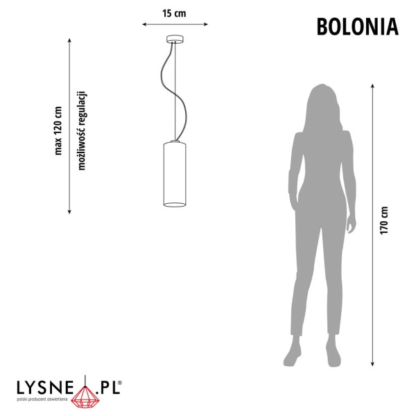 Lampa wisząca BOLONIA   Lysne