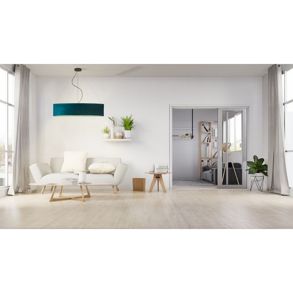 Lampa Geometryczna  wisząca PORTO VELUR fi - 80 cm - kolor morski  Lysne