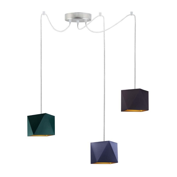 Lampa Nowoczesna  wisząca pająk KANO D3 GOLD  Lysne