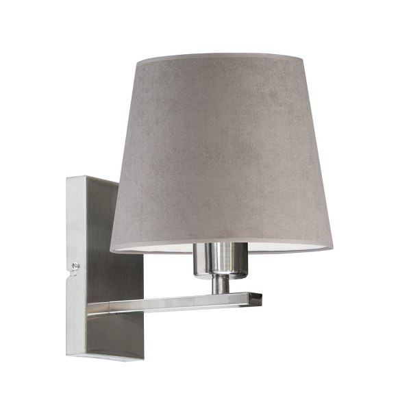 Lampka ścienna do przedpokoju HVAR VELUR  Lysne