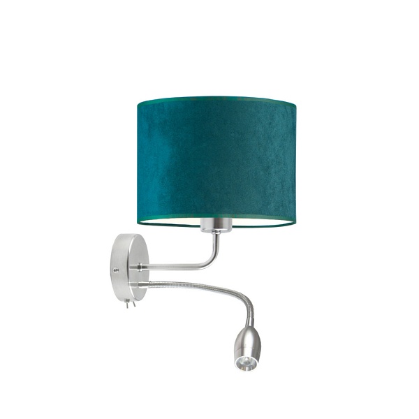 Designerskie oświetlenie do sypialni CAPRI VELUR  Lysne