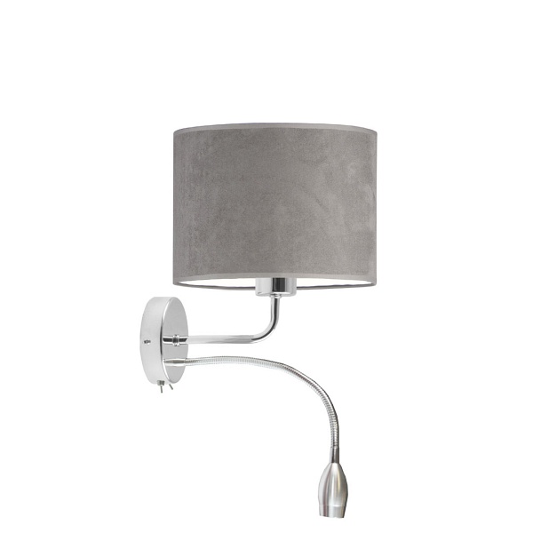 Kinkiet Nowoczesny  CAPRI VELUR  Lysne