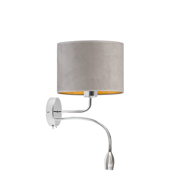 Designerskie oświetlenie do sypialni CAPRI VELUR  Lysne