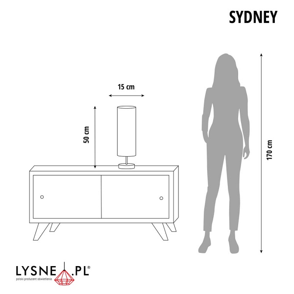 Lampka na biurko SYDNEY   Lysne